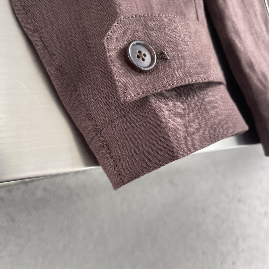 Loro Piana 翻领夹克外套 5