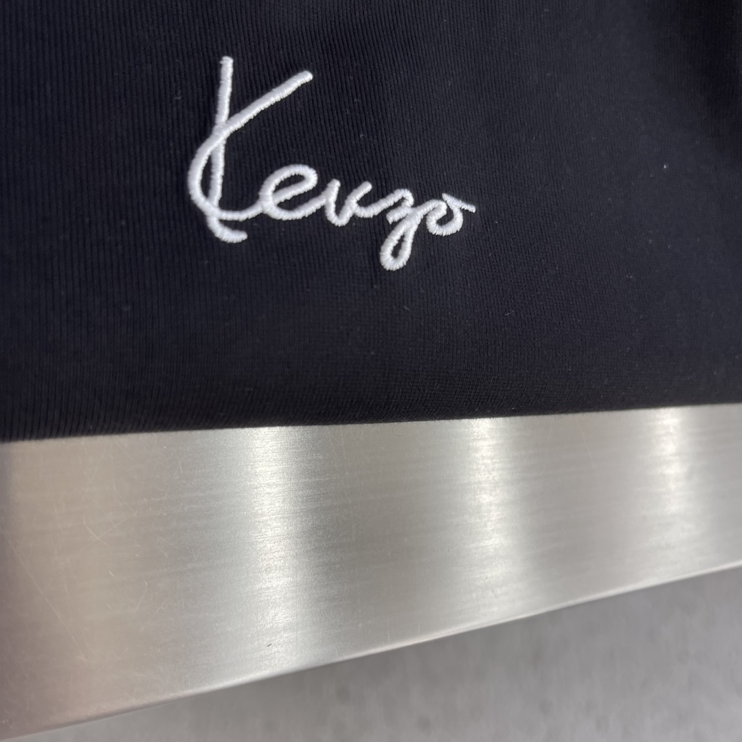 -KENZO    新款绣花细节男士休闲短袖 高端定制 高版本 时尚百搭爆款进口云朵棉面料 手感超柔软细