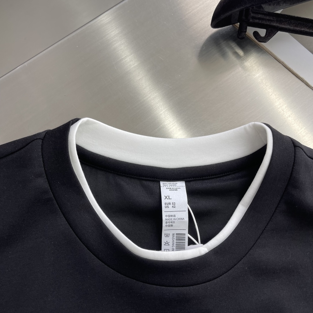 -BC    液氨云感60支假两件T恤假两件设计，层次感拉满码数：L XL XXL 3XL自带“叠穿效果