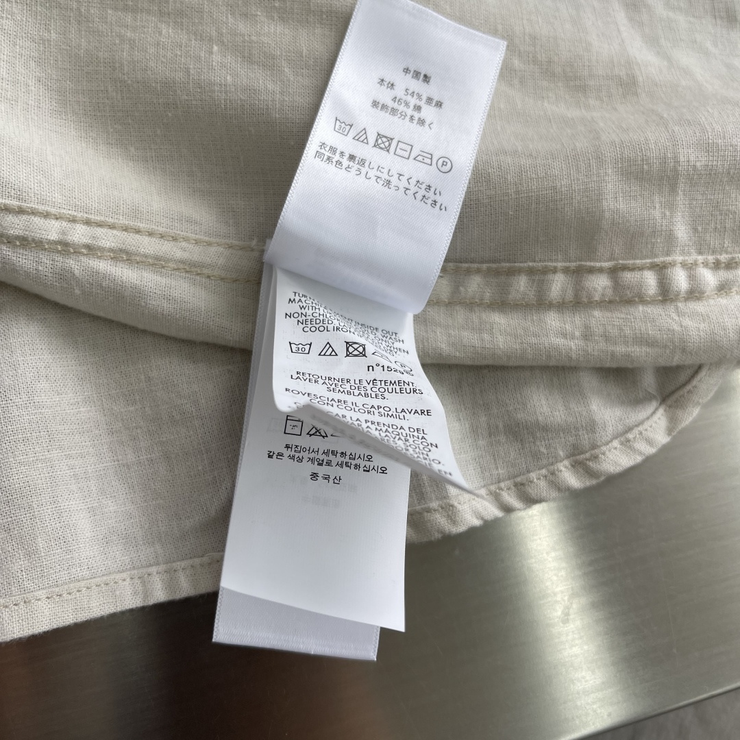 -Ralph Lauren     刺绣小马 麻棉立领短袖 码数：M-XXL甄选天然亚麻混纺面料原生透气