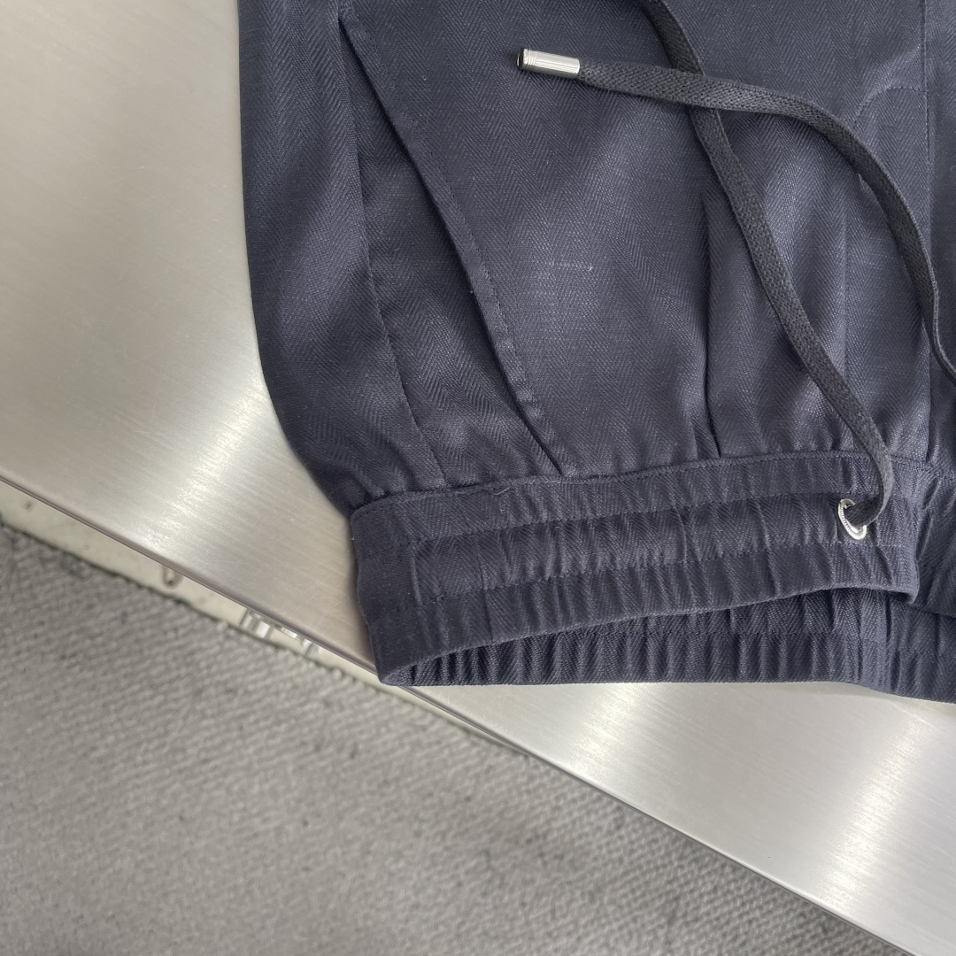 整套  -Loro Piana    2026春夏男士套装，最新的贸易订单全品相！！网红款！上身舒适透气