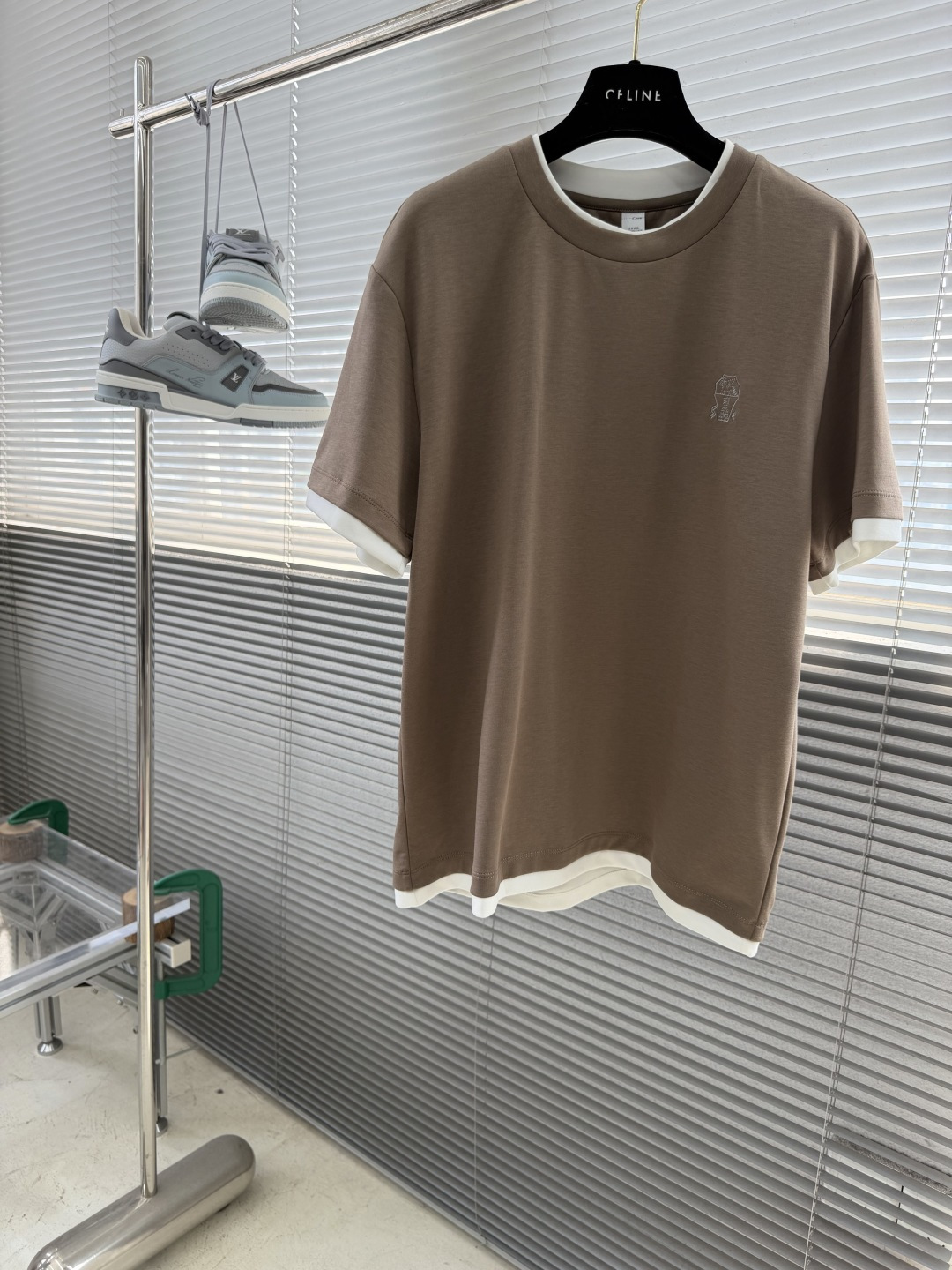 -BC    液氨云感60支假两件T恤假两件设计，层次感拉满码数：L XL XXL 3XL自带“叠穿效果