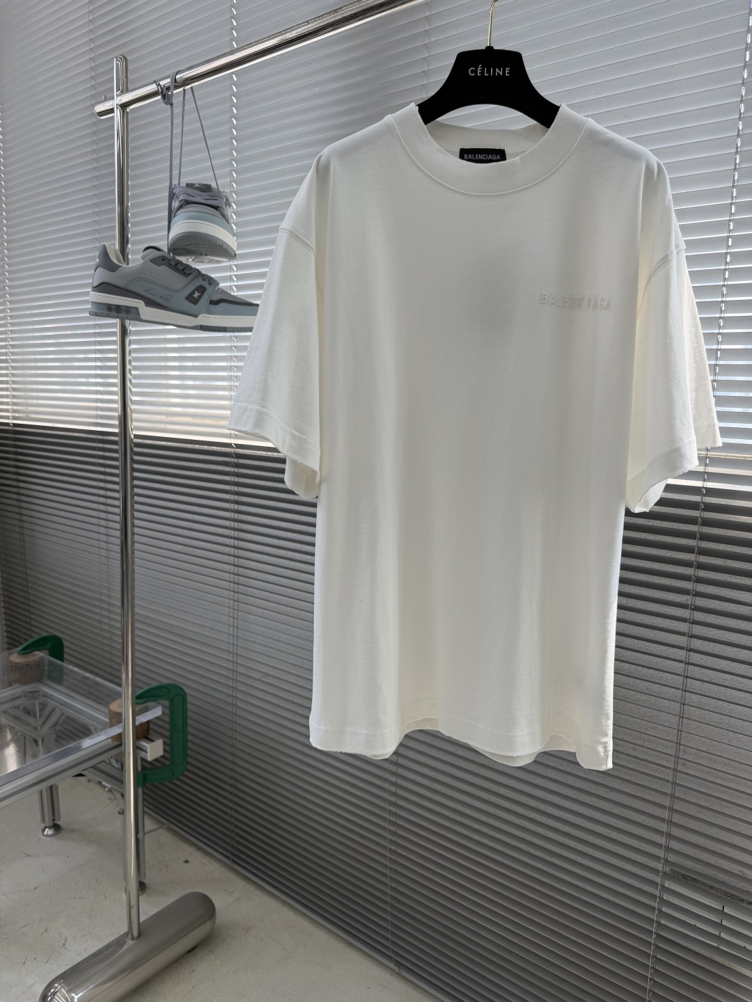 -Balenciag    2026SS春夏新品 经典珠管绣T恤，奢潮必备！甄选重磅精梳棉，软糯垂坠、透