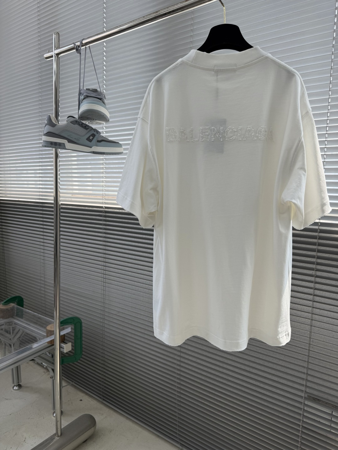 -Balenciag    2026SS春夏新品 经典珠管绣T恤，奢潮必备！甄选重磅精梳棉，软糯垂坠、透
