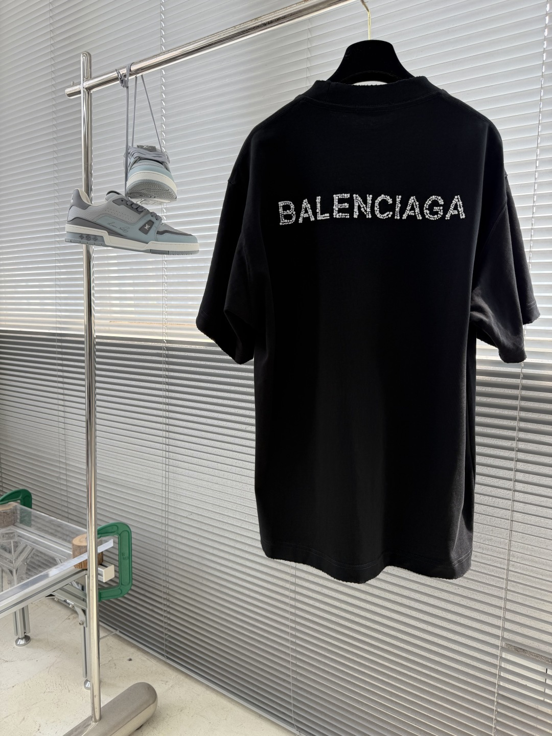 -Balenciag    2026SS春夏新品 经典珠管绣T恤，奢潮必备！甄选重磅精梳棉，软糯垂坠、透