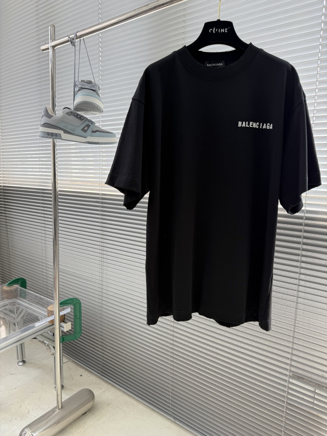 -Balenciag    2026SS春夏新品 经典珠管绣T恤，奢潮必备！甄选重磅精梳棉，软糯垂坠、透