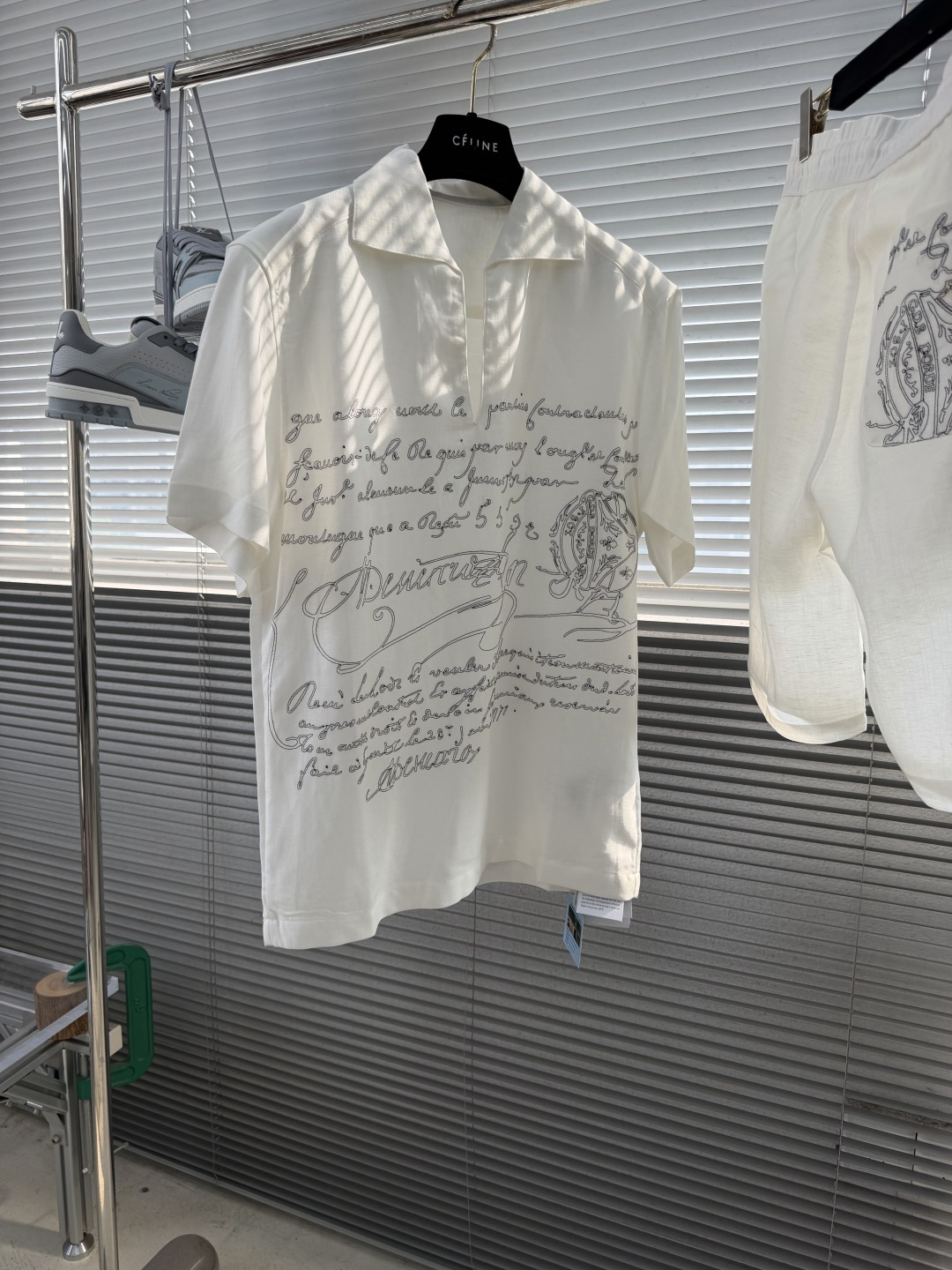 整套  -Loro Piana    2026春夏男士套装，最新的贸易订单全品相！！网红款！上身舒适透气