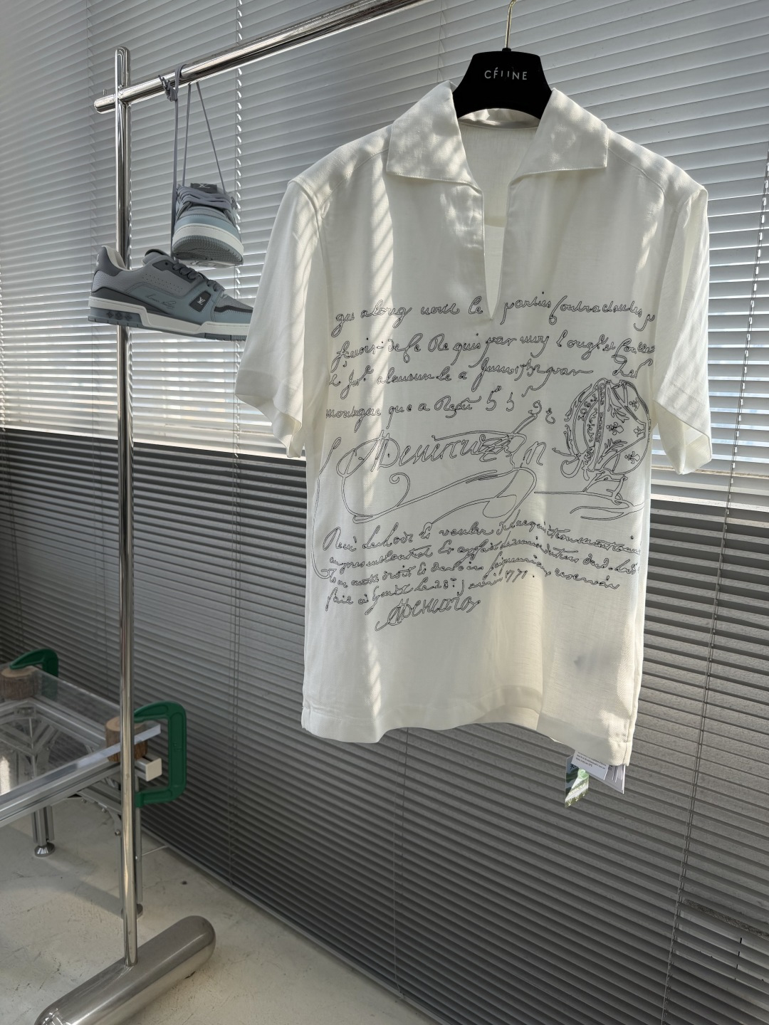 整套  -Loro Piana    2026春夏男士套装，最新的贸易订单全品相！！网红款！上身舒适透气