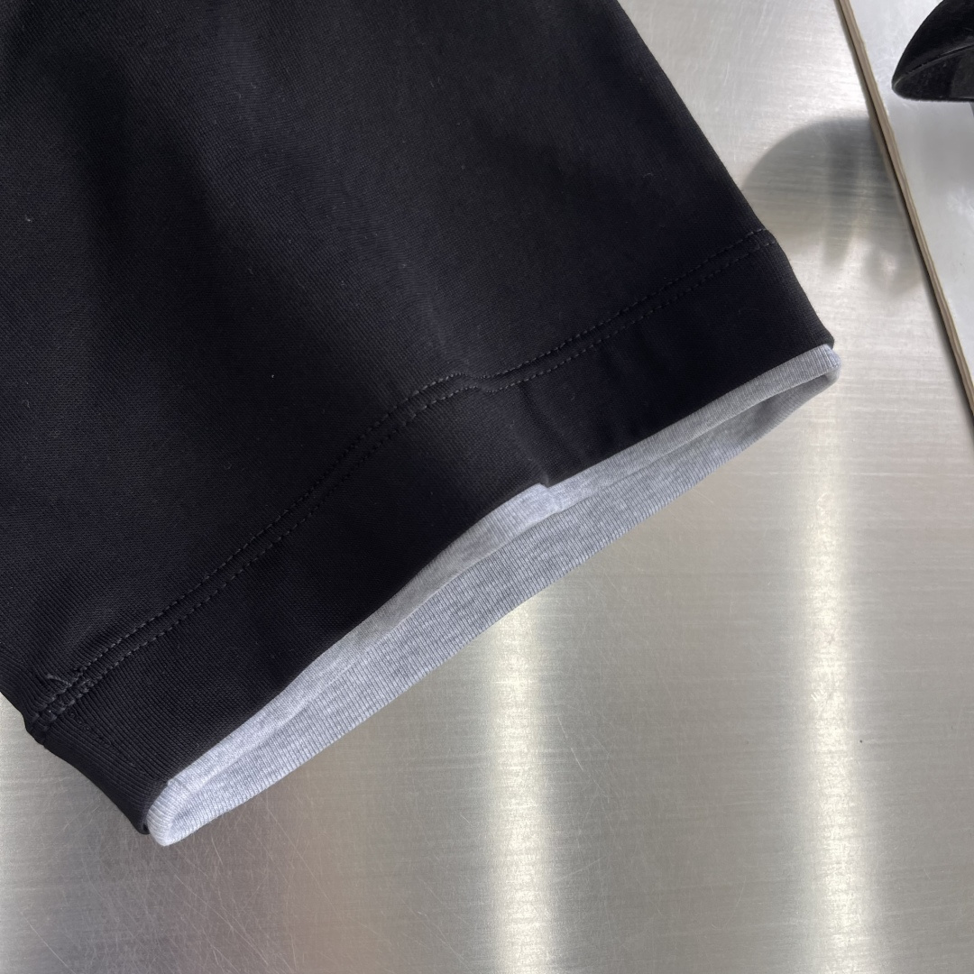 -BC    26新款春夏系列假两件T恤短袖 男女同款 码数：S.M.L.XL.XXL尺码	衣长	胸围 