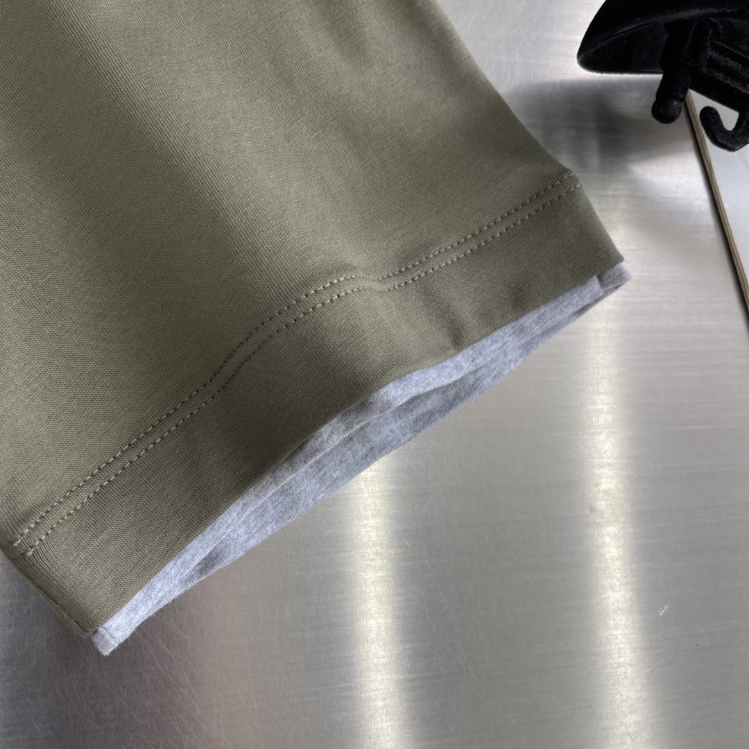 -BC    26新款春夏系列假两件T恤短袖 男女同款 码数：S.M.L.XL.XXL尺码	衣长	胸围 