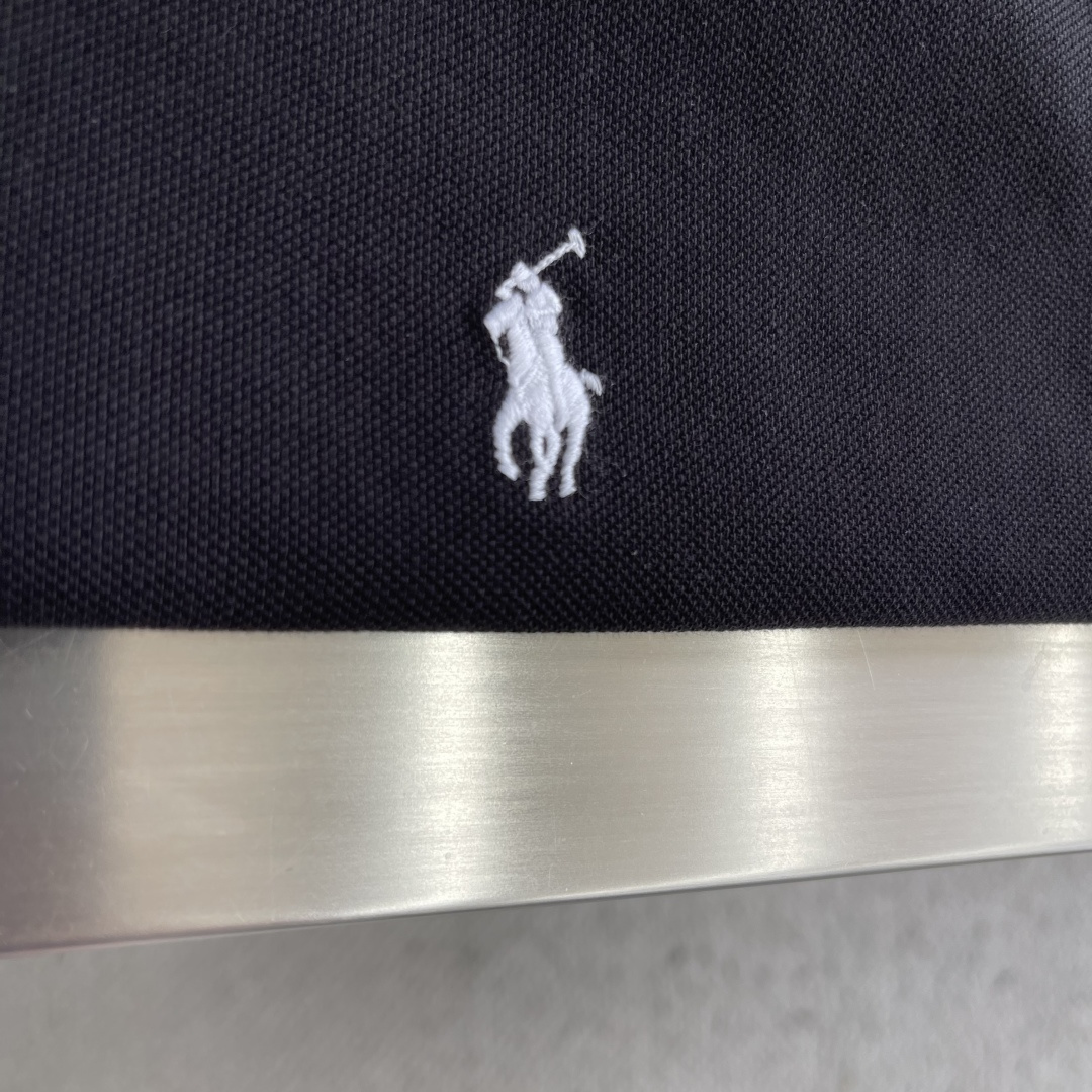-Ralph Lauren   夏季男士翻领小马标刺绣开衩短袖 美式复古休闲大码舒适时尚百搭Polo衫 