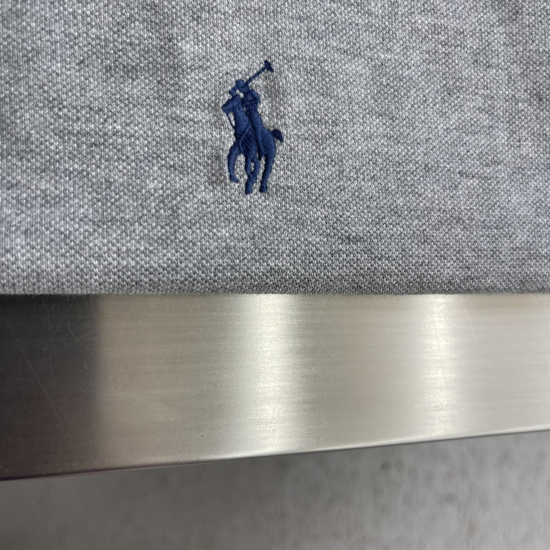 -Ralph Lauren   夏季男士翻领小马标刺绣开衩短袖 美式复古休闲大码舒适时尚百搭Polo衫 