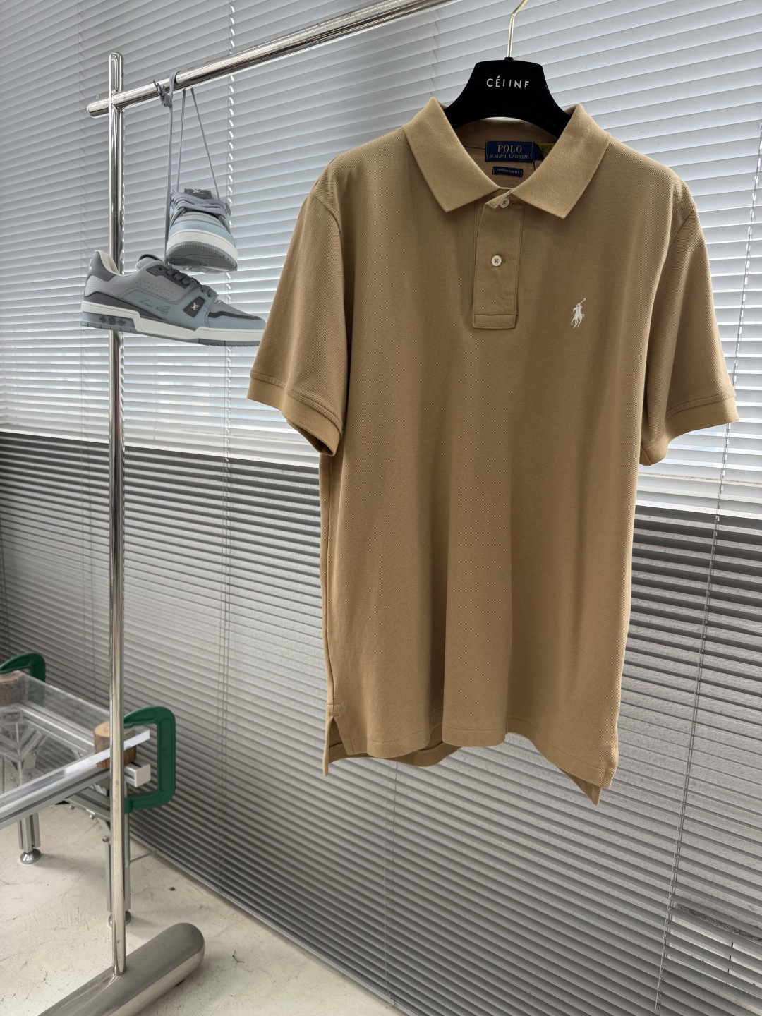 -Ralph Lauren   夏季男士翻领小马标刺绣开衩短袖 美式复古休闲大码舒适时尚百搭Polo衫 