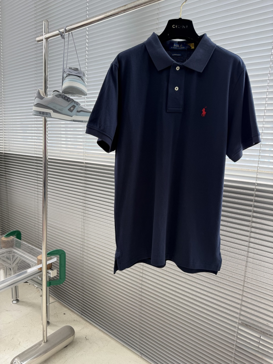 -Ralph Lauren   夏季男士翻领小马标刺绣开衩短袖 美式复古休闲大码舒适时尚百搭Polo衫 