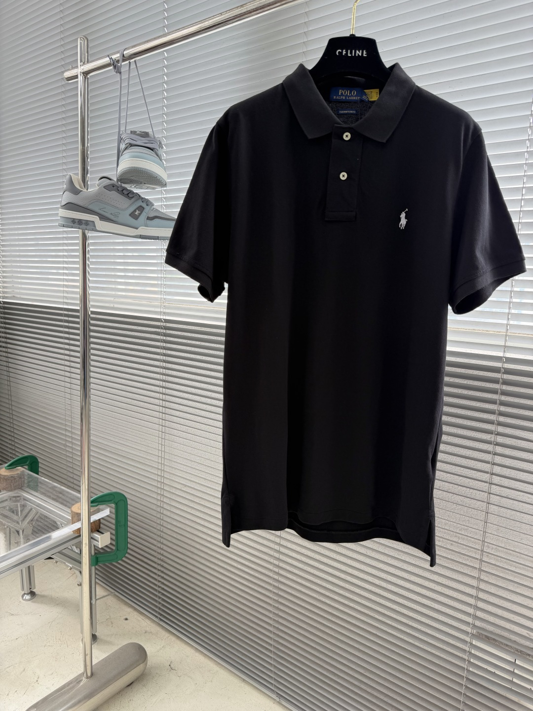 -Ralph Lauren   夏季男士翻领小马标刺绣开衩短袖 美式复古休闲大码舒适时尚百搭Polo衫 
