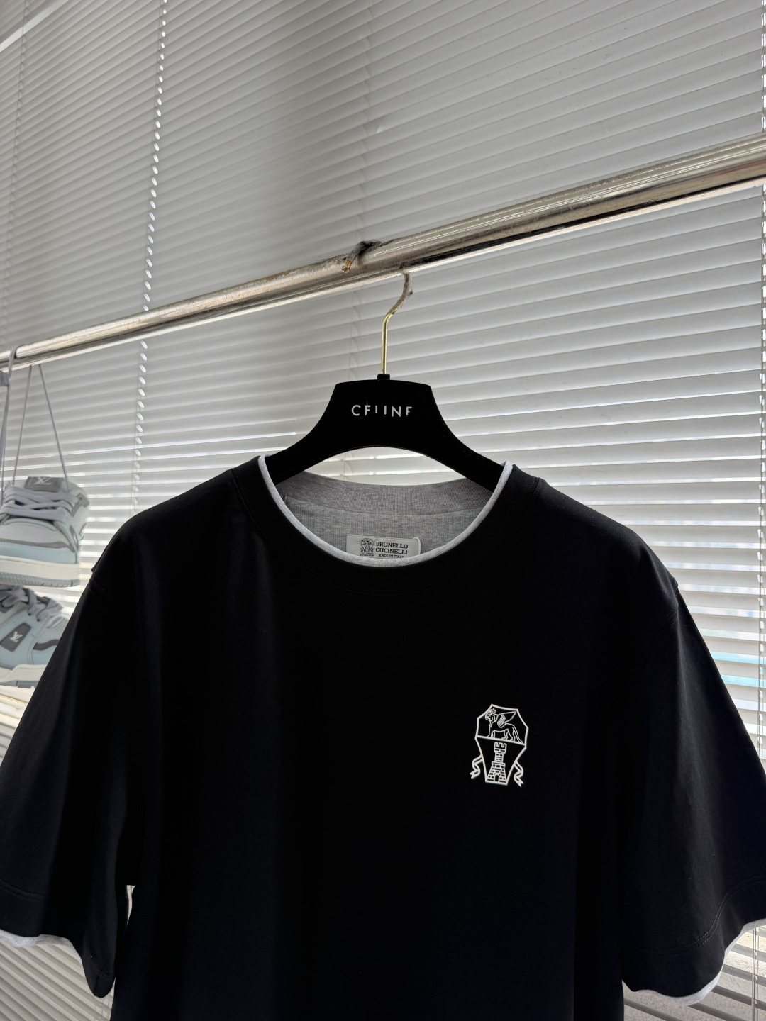 -BC    26新款春夏系列假两件T恤短袖 男女同款 码数：S.M.L.XL.XXL尺码	衣长	胸围 