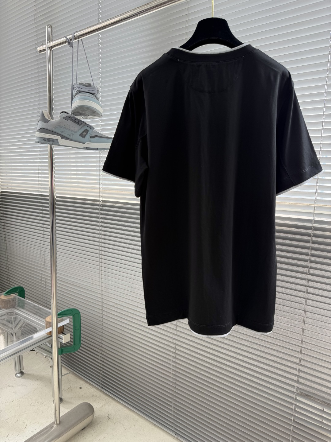 -BC    26新款春夏系列假两件T恤短袖 男女同款 码数：S.M.L.XL.XXL尺码	衣长	胸围 