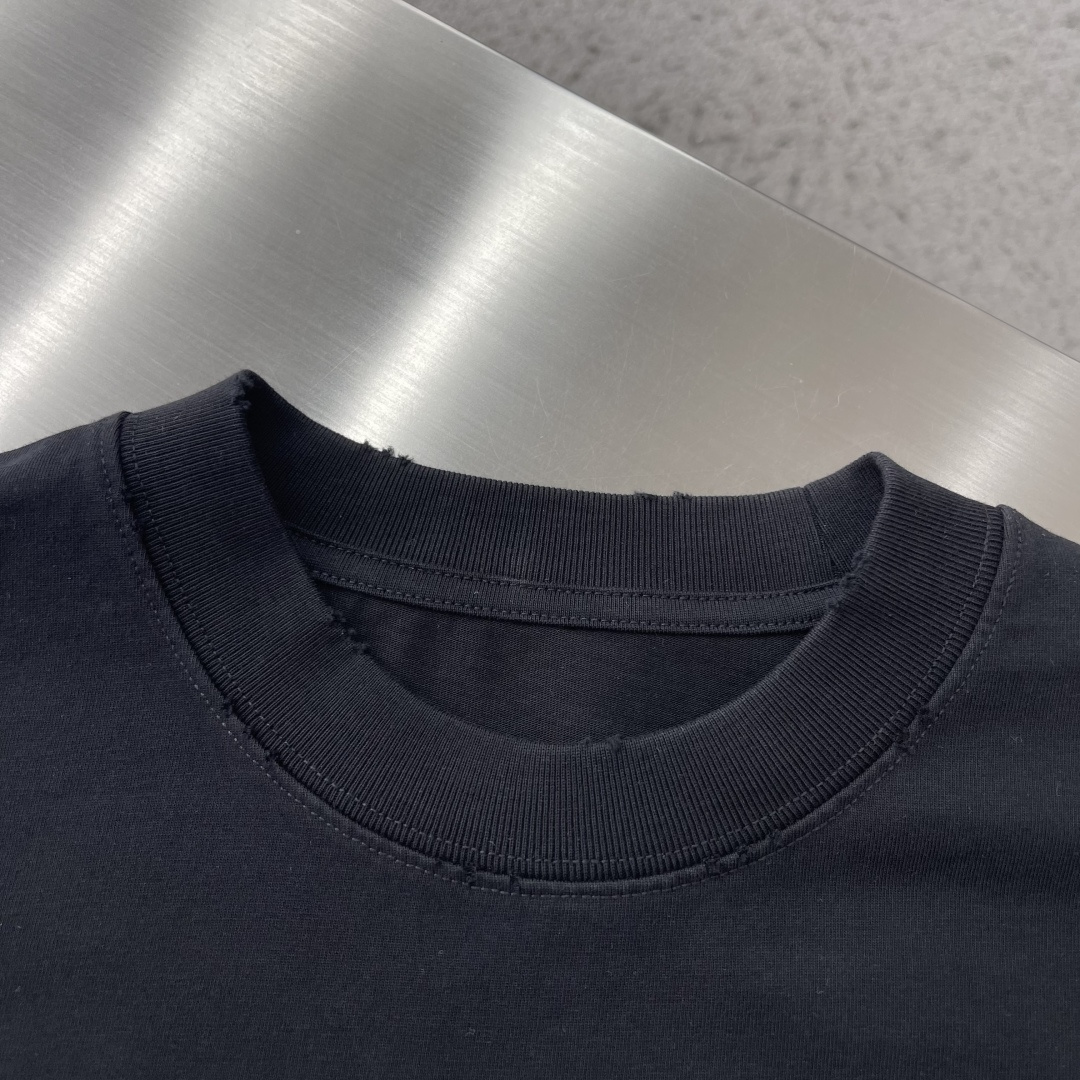 -Alexander Wang 亚历山大王    字母logo短T纯棉高克重材质超级柔软洗水小发泡log