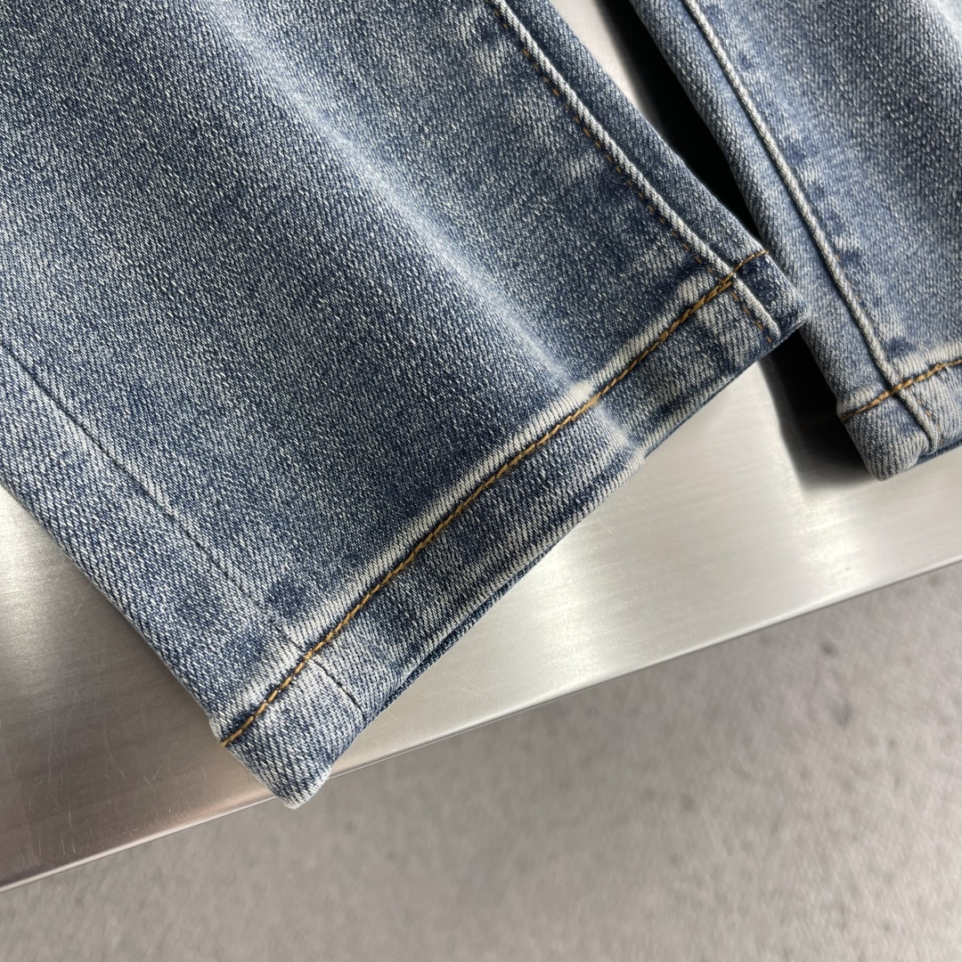 -CH 克罗心  26春夏新款牛仔长裤，辅料、面料定制级，高端品鉴尤物，用料与工艺都极致奢华精湛，整体的