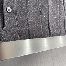 -Loro Piana 翻领针织Polo透气 质感 面料 10.5%亚麻 手洗洗涤温度不高于3 -Loro Piana 翻领针织Polo透气 质感 面料 10.5%亚麻 手洗洗涤温度不高于3