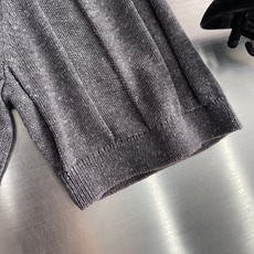 -Loro Piana 翻领针织Polo透气 质感 面料 10.5%亚麻 手洗洗涤温度不高于3 -Loro Piana 翻领针织Polo透气 质感 面料 10.5%亚麻 手洗洗涤温度不高于3