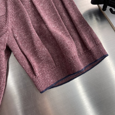 -Loro Piana 翻领针织Polo透气 质感 面料 10.5%亚麻 手洗洗涤温度不高于3 -Loro Piana 翻领针织Polo透气 质感 面料 10.5%亚麻 手洗洗涤温度不高于3
