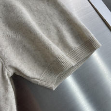 -Loro Piana 翻领针织Polo透气 质感 面料 10.5%亚麻 手洗洗涤温度不高于3 -Loro Piana 翻领针织Polo透气 质感 面料 10.5%亚麻 手洗洗涤温度不高于3