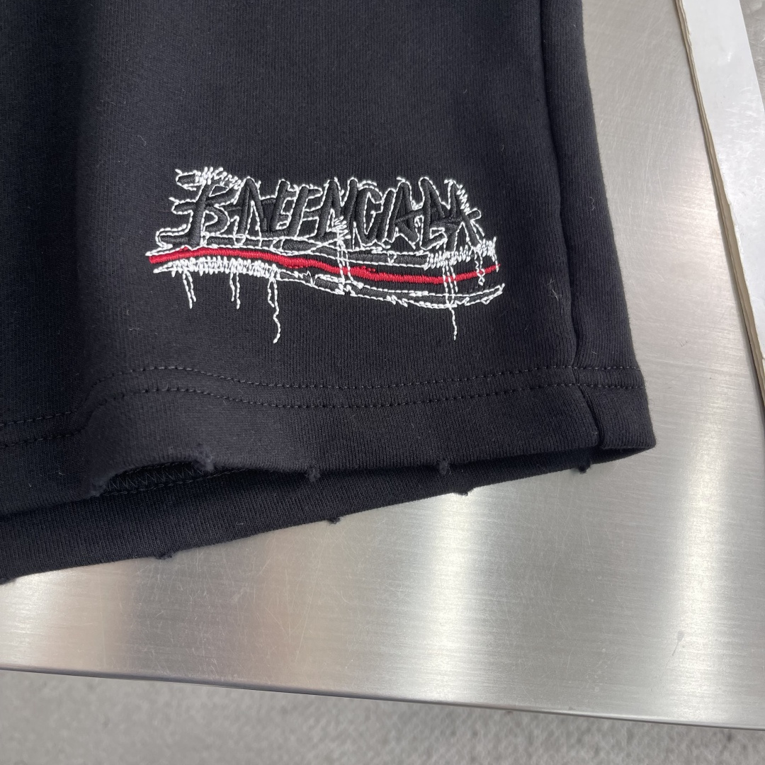 -Balenciag    🆕2026夏季新款休闲短裤！品牌经典LOGO休闲裤 ，定制面料，舒适度极好，