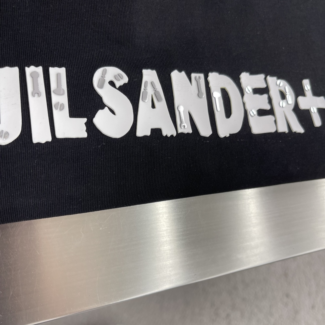 -JIL  SANDER  T恤数码直喷印花双纱精纺全棉100%面料克重300克版型宽松  男女同款码数