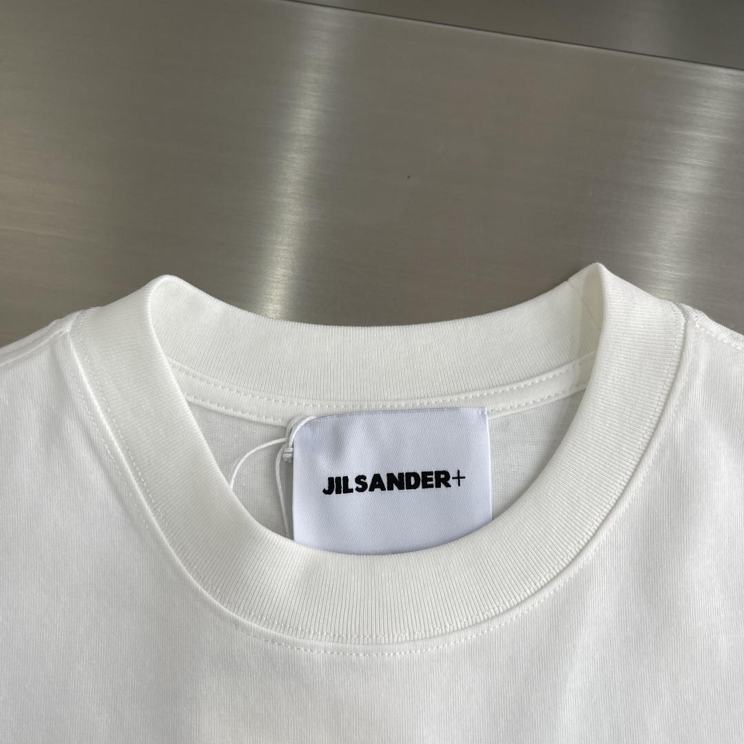 -JIL  SANDER  T恤数码直喷印花双纱精纺全棉100%面料克重300克版型宽松  男女同款码数