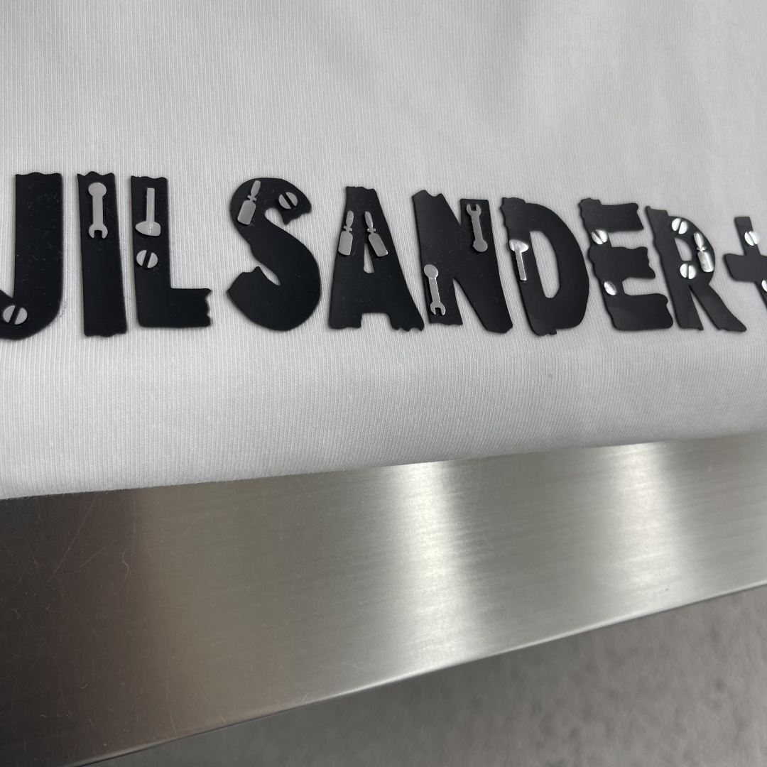 -JIL  SANDER  T恤数码直喷印花双纱精纺全棉100%面料克重300克版型宽松  男女同款码数