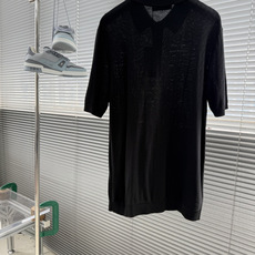 -Loro Piana 翻领针织Polo透气 质感 面料 10.5%亚麻 手洗洗涤温度不高于3 -Loro Piana 翻领针织Polo透气 质感 面料 10.5%亚麻 手洗洗涤温度不高于3