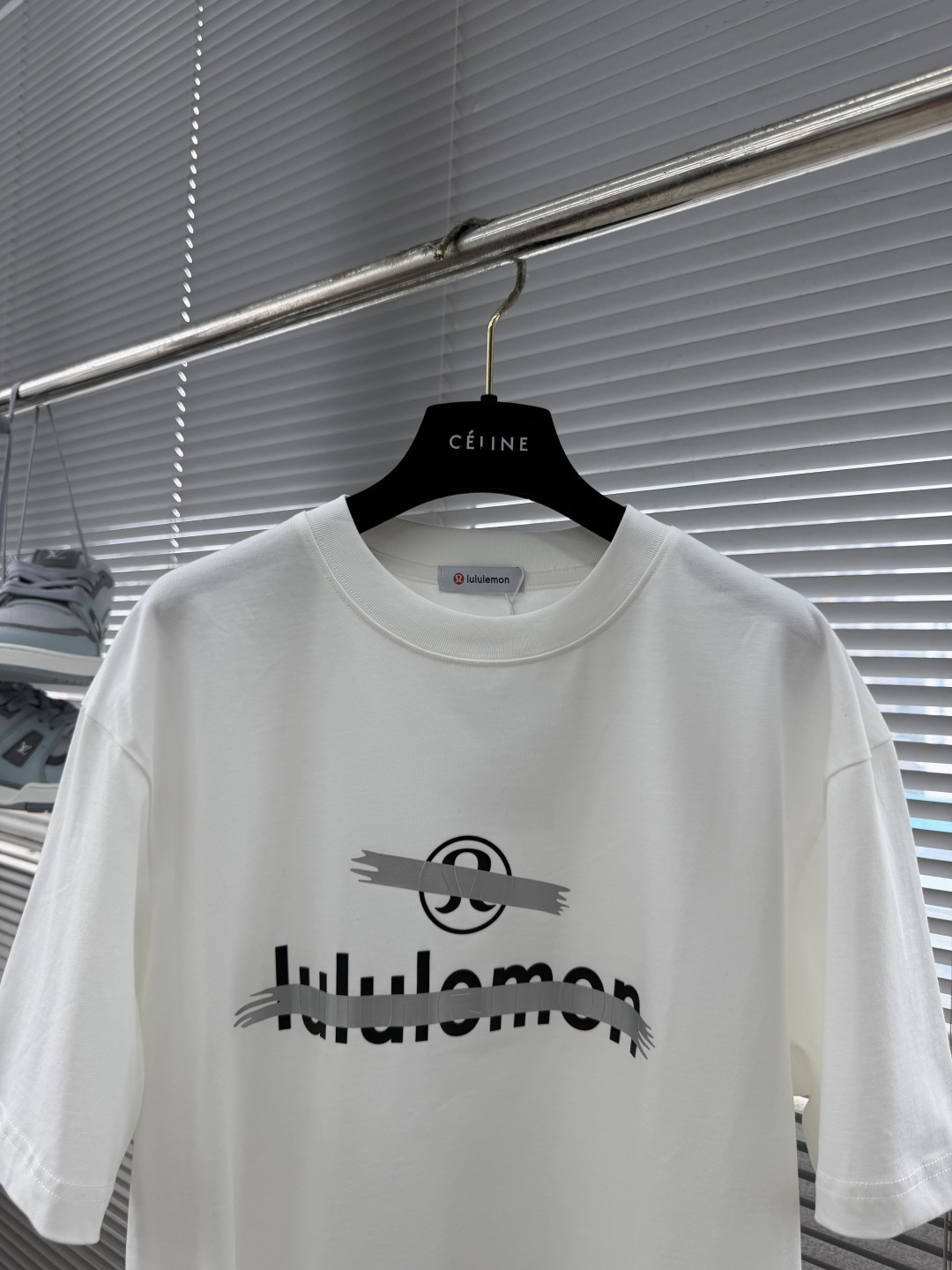 -Lululemon    2026新款T恤采用高克重布料 洗完水260克 不缩水不变形  上身阔挺效果