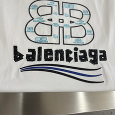 -Balenciag 字母刺绣logoT恤宽松版型 采用客供270克双纱纯棉面料 成衣水洗 手感丝 -Balenciag 字母刺绣logoT恤宽松版型 采用客供270克双纱纯棉面料 成衣水洗 手感丝