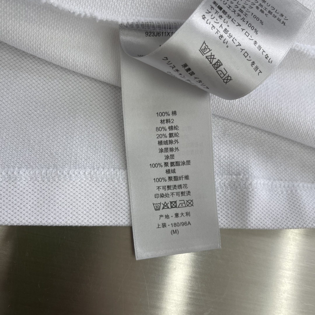 -Dio    26春夏新款🌟字母刺绣翻领Polo衫新款高版本👍高质量 T恤👕码数：M-XXL