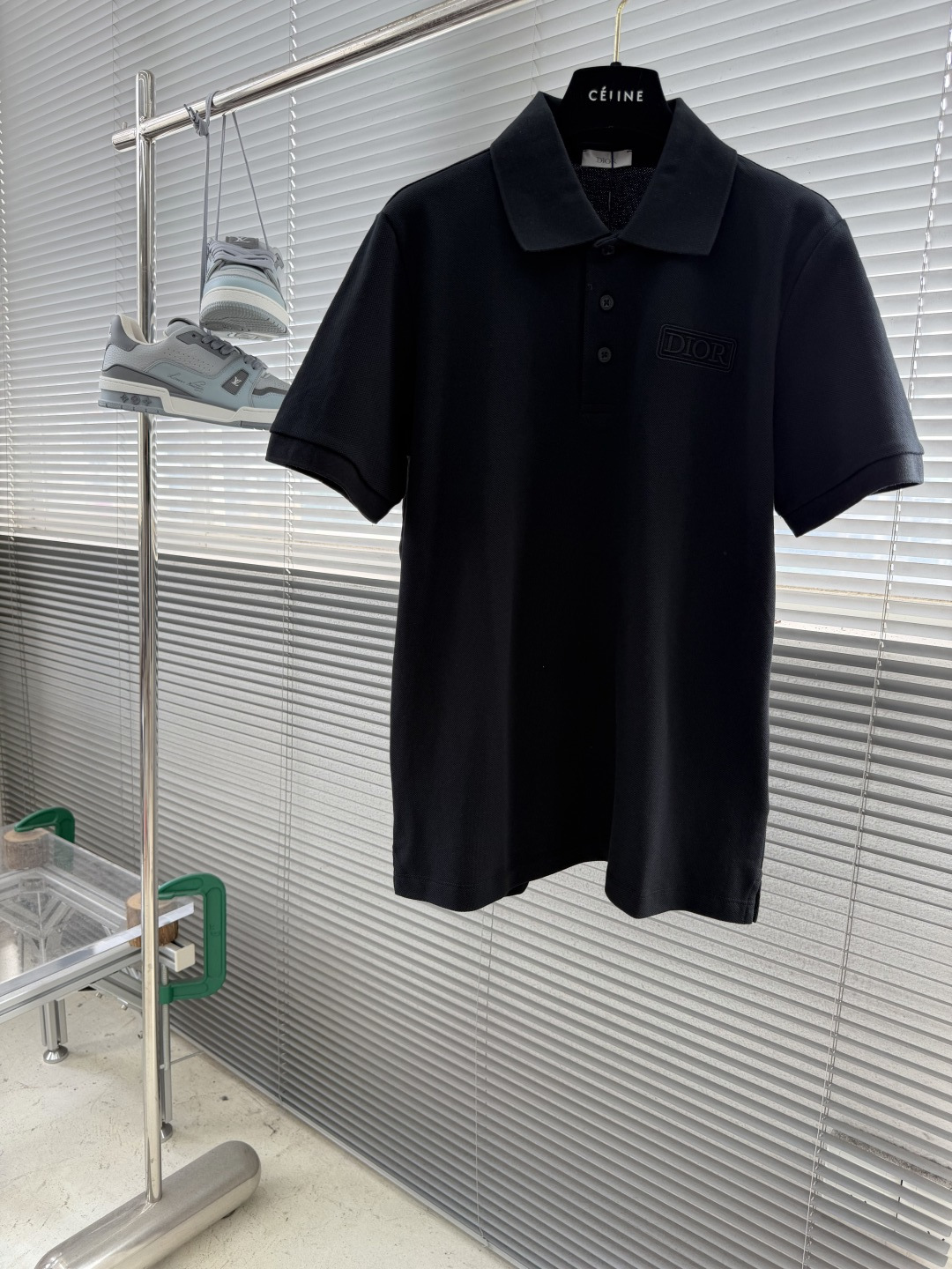 -Dio    26春夏新款🌟字母刺绣翻领Polo衫新款高版本👍高质量 T恤👕码数：M-XXL