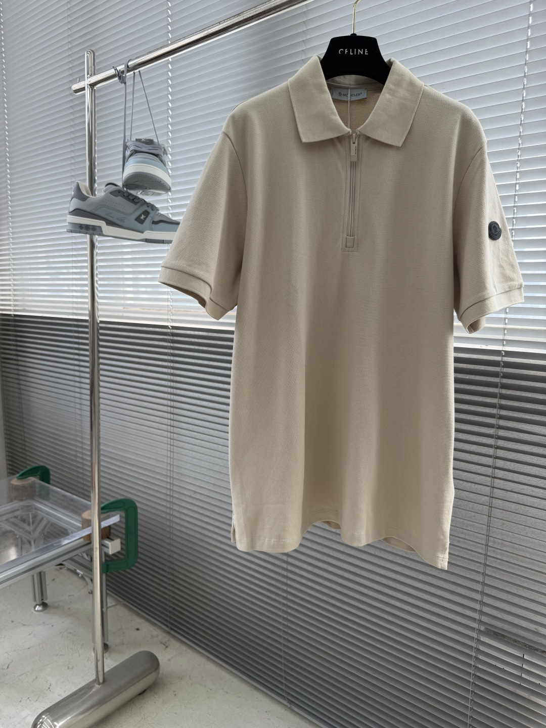 -mon    26春夏新款半拉链黑标标翻领Polo🔥短袖新款高版本👍高质量 T恤👕码数：M-XXL
