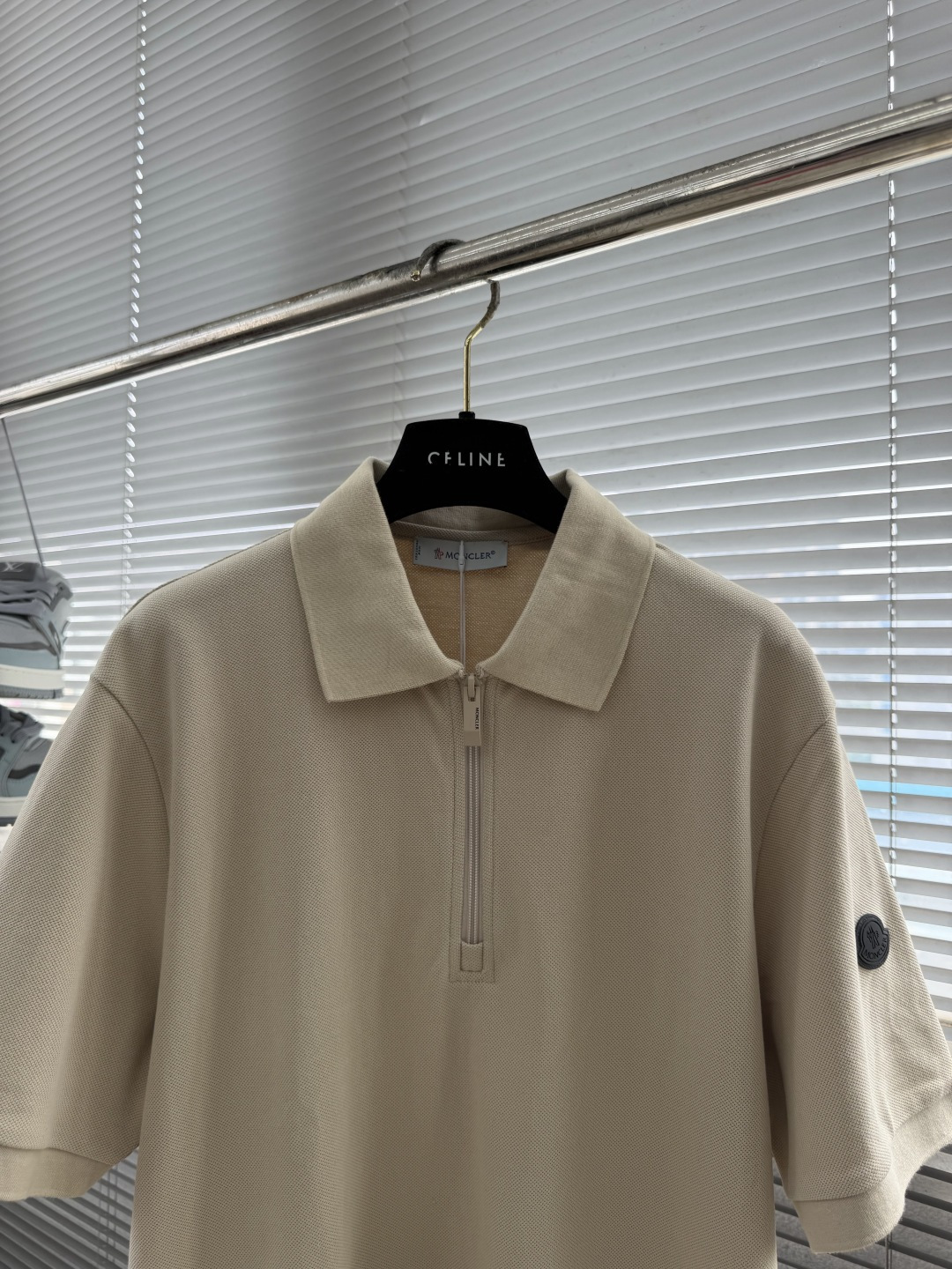 -mon    26春夏新款半拉链黑标标翻领Polo🔥短袖新款高版本👍高质量 T恤👕码数：M-XXL