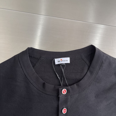 -Kiton 复古老钱风亨利领正肩透气短袖 码数:M.L.XL.2XL.3XL.4XL尺码 衣长 -Kiton 复古老钱风亨利领正肩透气短袖 码数:M.L.XL.2XL.3XL.4XL尺码 衣长
