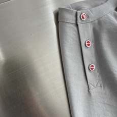 -Kiton 复古老钱风亨利领正肩透气短袖 码数:M.L.XL.2XL.3XL.4XL尺码 衣长 -Kiton 复古老钱风亨利领正肩透气短袖 码数:M.L.XL.2XL.3XL.4XL尺码 衣长