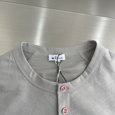 -Kiton 复古老钱风亨利领正肩透气短袖 码数:M.L.XL.2XL.3XL.4XL尺码 衣长 -Kiton 复古老钱风亨利领正肩透气短袖 码数:M.L.XL.2XL.3XL.4XL尺码 衣长