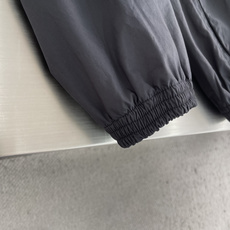 -Acne Studios 印花徽标做旧双头拉链夹克40支全棉平纹梭织布面料140克锦纶混纺蜂窝网 -Acne Studios 印花徽标做旧双头拉链夹克40支全棉平纹梭织布面料140克锦纶混纺蜂窝网