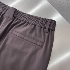 -Loro Piana 进口面料含羊毛醋酸纤维百搭松紧腰设计直筒休闲西裤Loro piana典藏系 -Loro Piana 进口面料含羊毛醋酸纤维百搭松紧腰设计直筒休闲西裤Loro piana典藏系