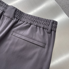 -Loro Piana 进口面料含羊毛醋酸纤维百搭松紧腰设计直筒休闲西裤Loro piana典藏系 -Loro Piana 进口面料含羊毛醋酸纤维百搭松紧腰设计直筒休闲西裤Loro piana典藏系