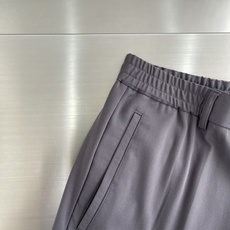 -Loro Piana 进口面料含羊毛醋酸纤维百搭松紧腰设计直筒休闲西裤Loro piana典藏系 -Loro Piana 进口面料含羊毛醋酸纤维百搭松紧腰设计直筒休闲西裤Loro piana典藏系