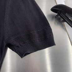 -Loro Piana 翻领撞色针织毛衣材质 亚麻混纺尺码:M-3XL尺码 M L -Loro Piana 翻领撞色针织毛衣材质 亚麻混纺尺码:M-3XL尺码 M L