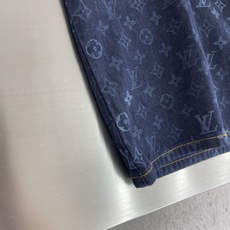 短裤-驴牌 26FW MONOGRAM满印牛仔短裤12氨全经围赛络纺牛仔面料全棉袋布激光雷射定位栽 短裤-驴牌 26FW MONOGRAM满印牛仔短裤12氨全经围赛络纺牛仔面料全棉袋布激光雷射定位栽