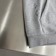 -驴牌 26FW刺绣标识拉链连帽衫卫衣精疏棉双股卫衣料麻感470克配套罗纹进口刺绣面料酵洗1:1订 -驴牌 26FW刺绣标识拉链连帽衫卫衣精疏棉双股卫衣料麻感470克配套罗纹进口刺绣面料酵洗1:1订