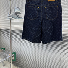 短裤-驴牌 26FW MONOGRAM满印牛仔短裤12氨全经围赛络纺牛仔面料全棉袋布激光雷射定位栽 短裤-驴牌 26FW MONOGRAM满印牛仔短裤12氨全经围赛络纺牛仔面料全棉袋布激光雷射定位栽