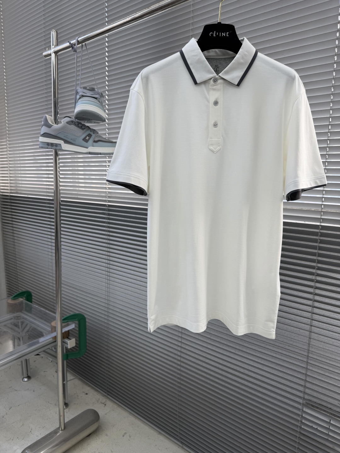 -BC    2026春夏系列翻领Polo衫码数:M-5XL 常规版型成份: 设计感树皮揍肌理面料，25